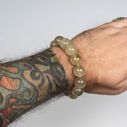 Libyan Desert Glass Bead Bracelet 56.62 g 15mm - InnerVision Crystals