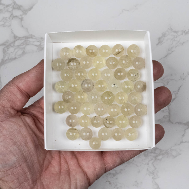 Libyan Desert Glass Beads 10-11mm | 80 gram Wholesale Lot