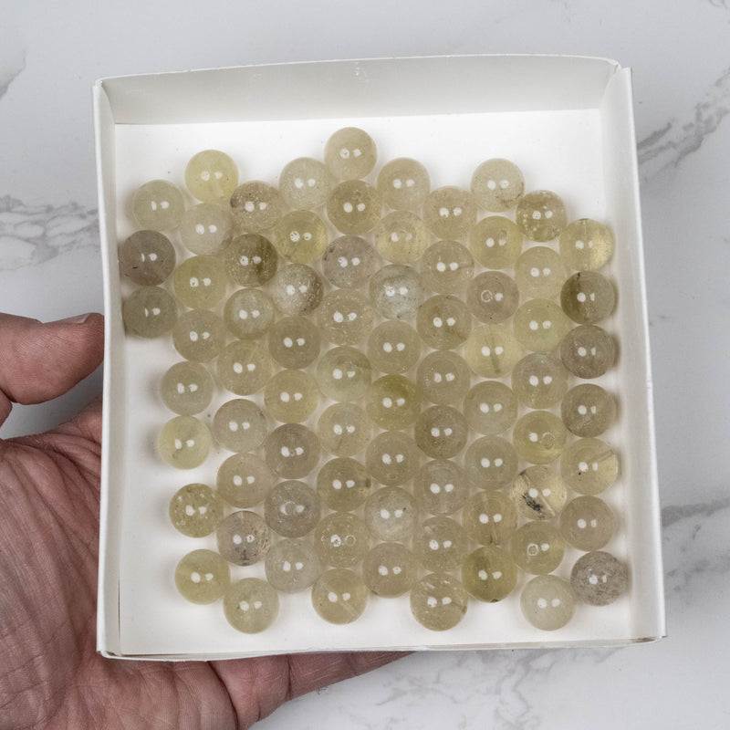 Libyan Desert Glass Beads 13mm | 200 gram Wholesale Lot