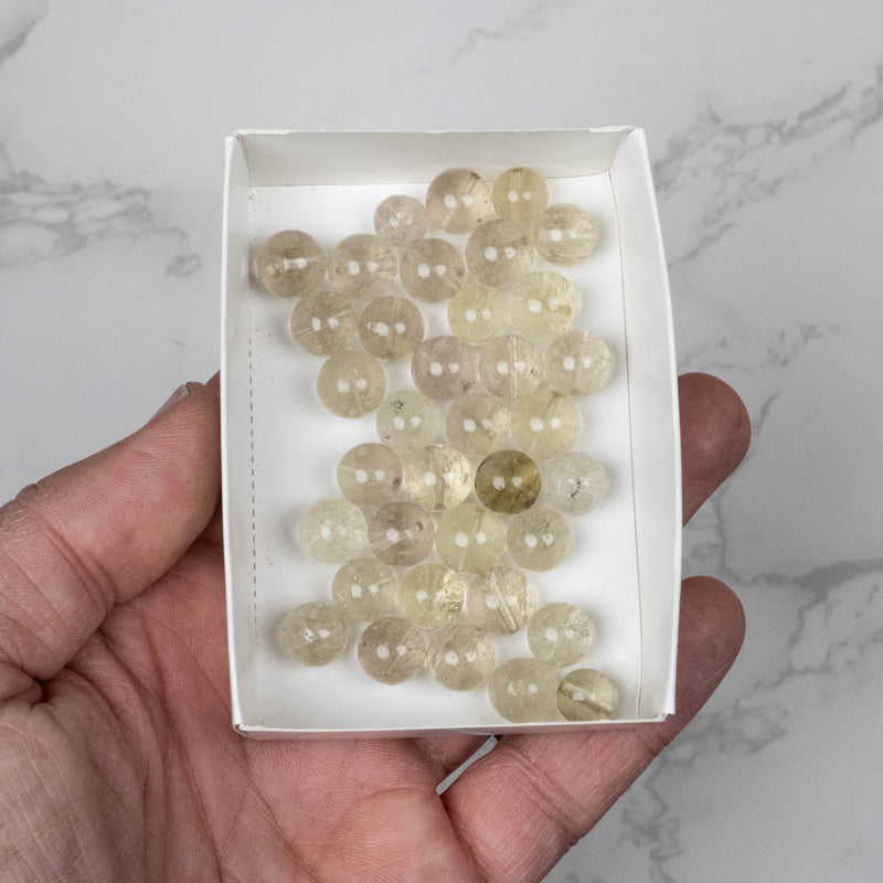 Libyan Desert Glass Beads 10mm | 43 gram Wholesale Lot