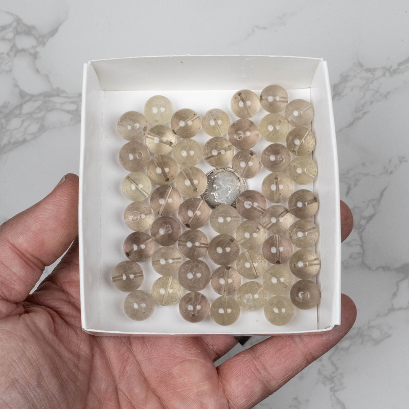 Libyan Desert Glass Beads 11mm | 80 gram Wholesale Lot