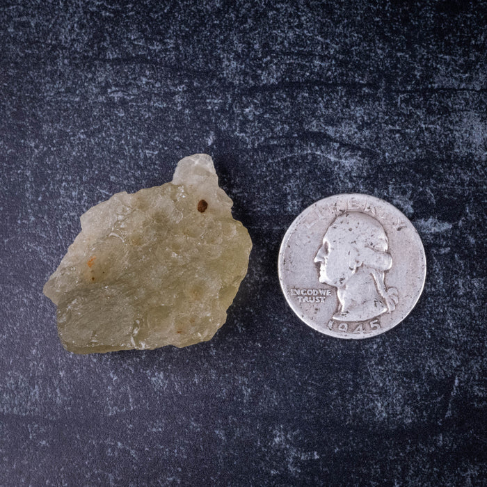 Libyan Desert Glass 18.87 g 36x34x20mm