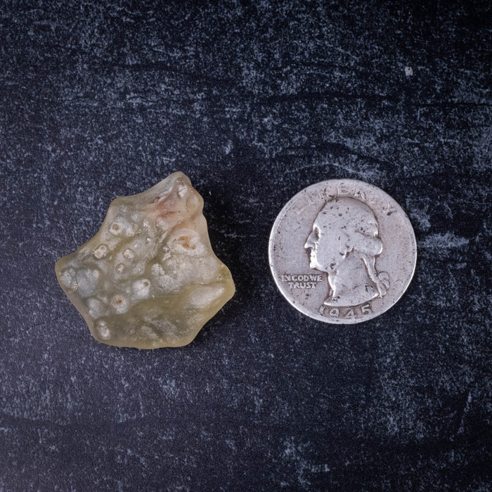 Libyan Desert Glass 9.32 g 28x28x18mm