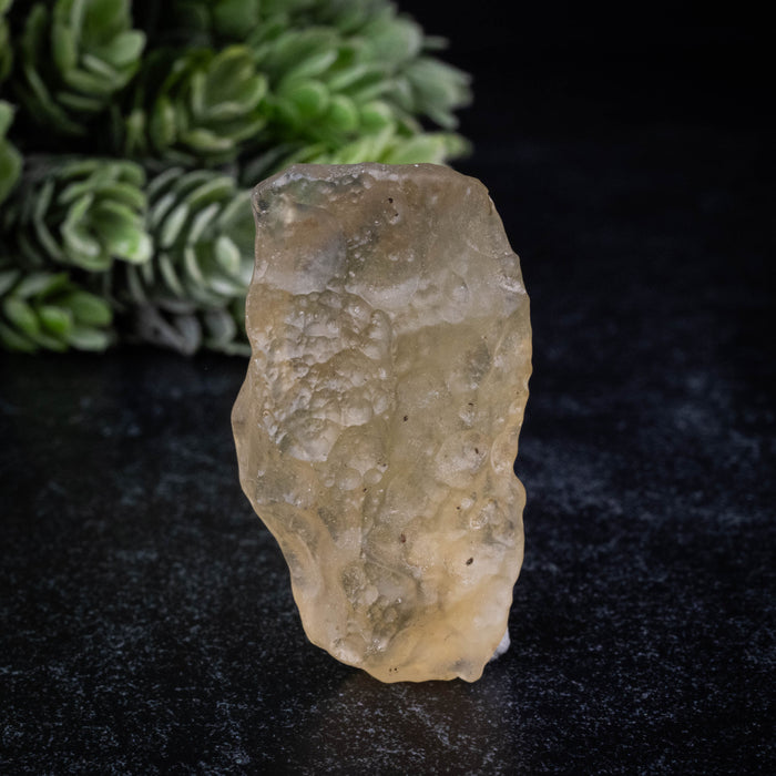 Libyan Desert Glass 17.73 g 46x26x17mm