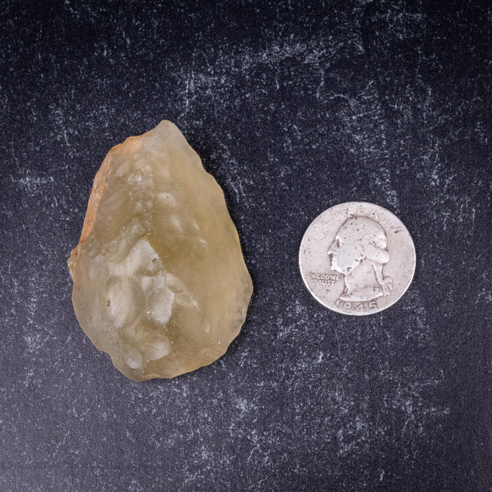 Libyan Desert Glass 34.21 g 52x37x20mm