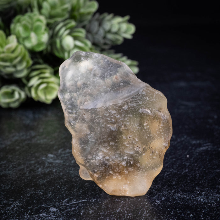 Libyan Desert Glass 16.91 g 45x39x13mm