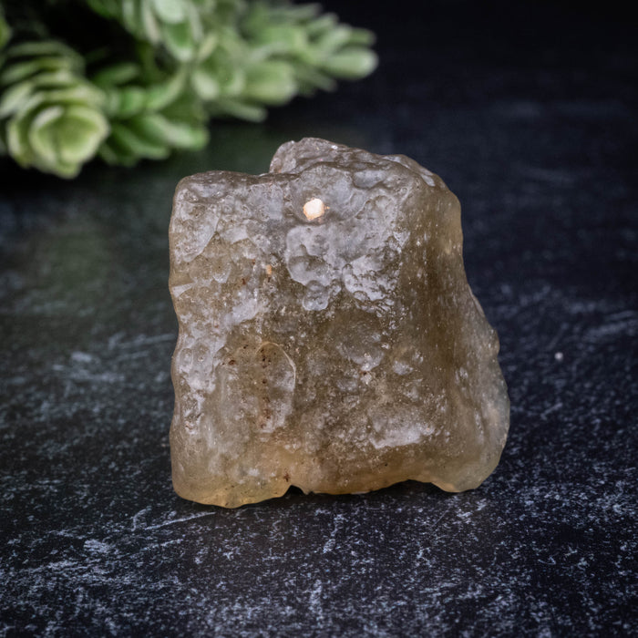 Libyan Desert Glass 15.63 g 30x30x18mm
