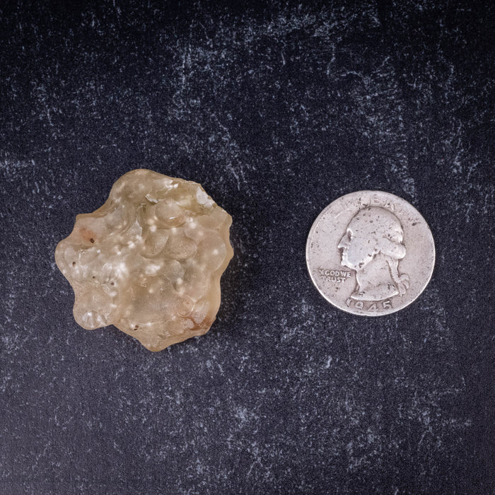 Libyan Desert Glass 20.91 g 34x32x23mm