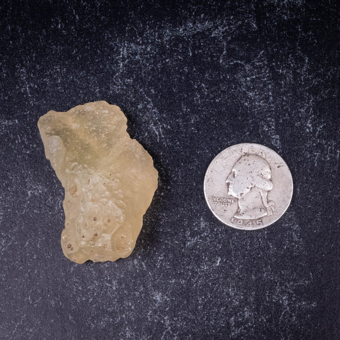 Libyan Desert Glass 18.07 g 46x33x19mm