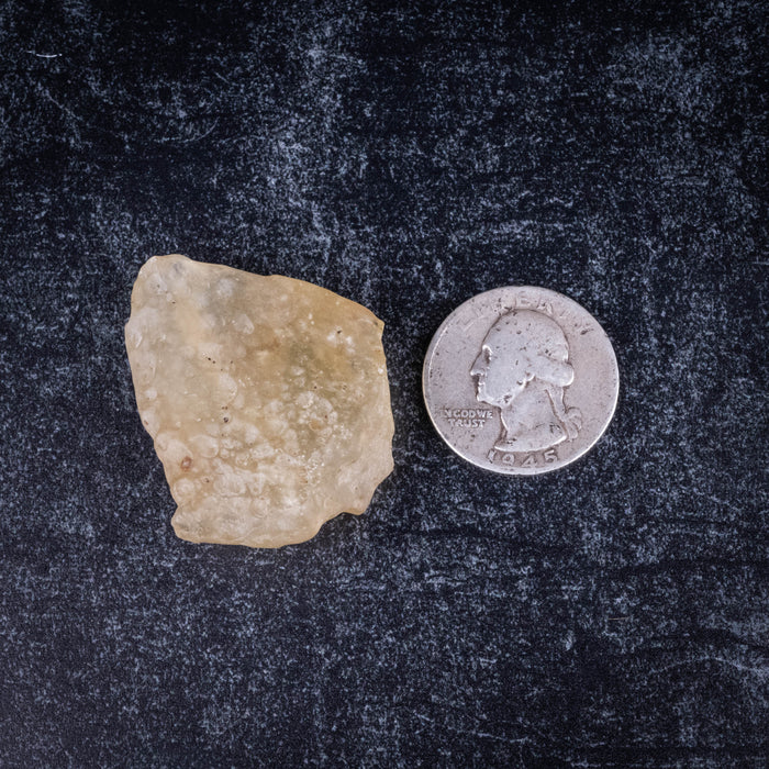 Libyan Desert Glass 16.85 g 34x32x14mm