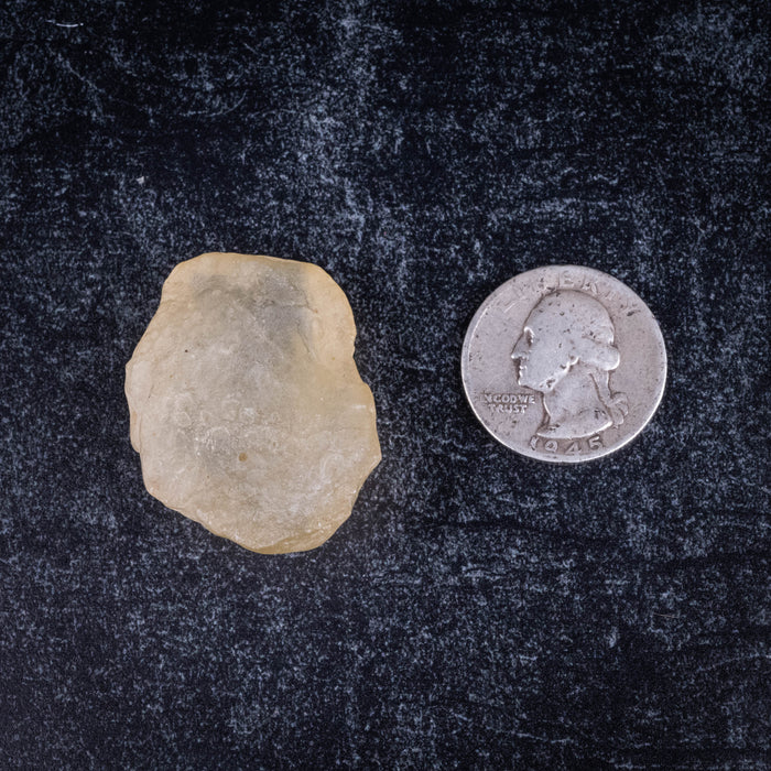 Libyan Desert Glass 19.29 g 38x28x19mm