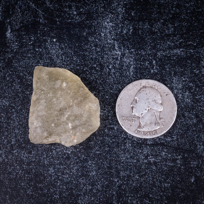 Libyan Desert Glass 12.69 g 31x27x13mm