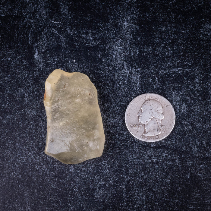 Libyan Desert Glass 19.78 g 49x25x11mm