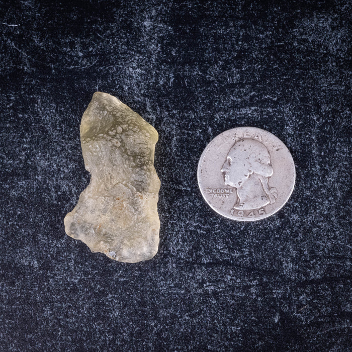 Libyan Desert Glass 10.25 g 44x23x14mm