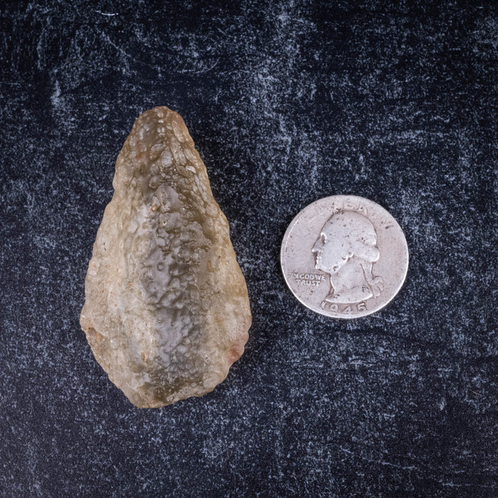 Libyan Desert Glass 28.69 g 55x31x19mm