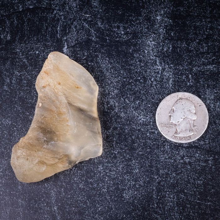 Libyan Desert Glass 31.73 g 61x39x16mm