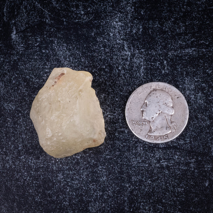 Libyan Desert Glass 16.14 g 34x31x20mm