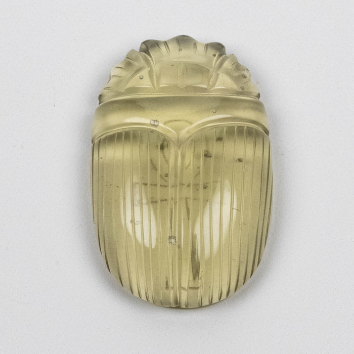 Libyan Desert Glass Scarab Gemstone Scarab 28.86 g 50x32mm