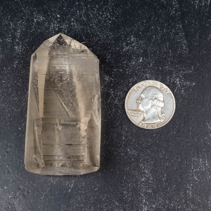 Lemurian Crystal Polished Point 89 g 66x34mm