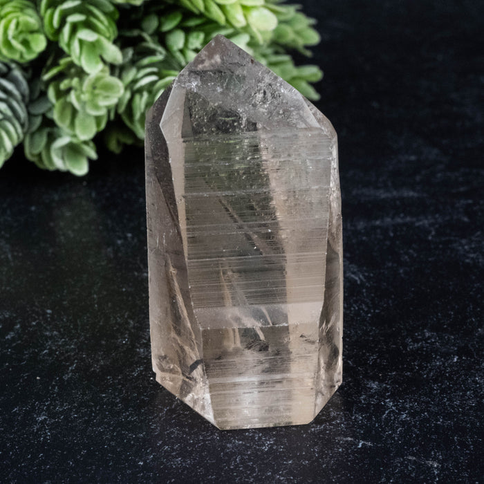 Lemurian Crystal Polished Point 89 g 66x34mm