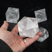 Lemurian Seed Crystal Platonic Solids XL Set 2026 g 67-109mm - InnerVision Crystals
