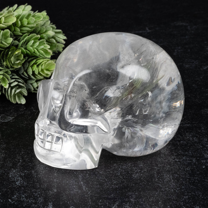 Lemurian Seed Crystal Skull Carving 790 g 96x76x66mm
