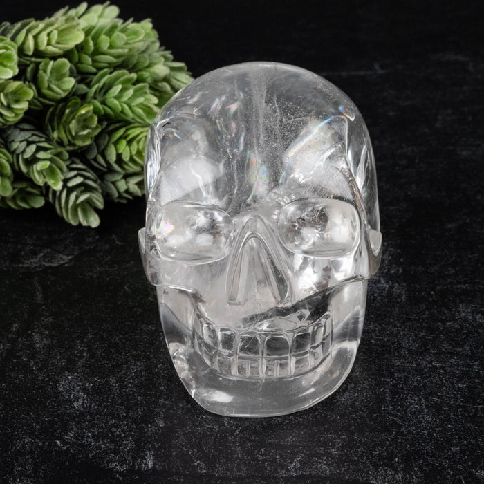 Lemurian Seed Crystal Skull Carving 790 g 96x76x66mm