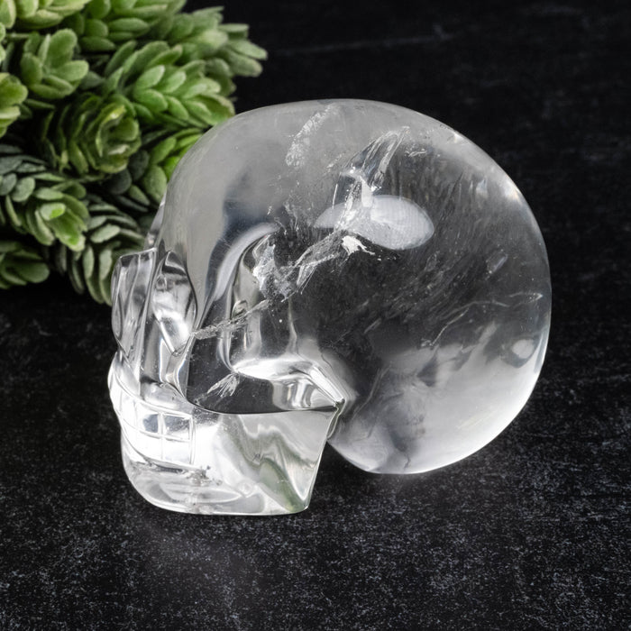 Lemurian Seed Crystal Skull Carving 418 g 77x63x56mm