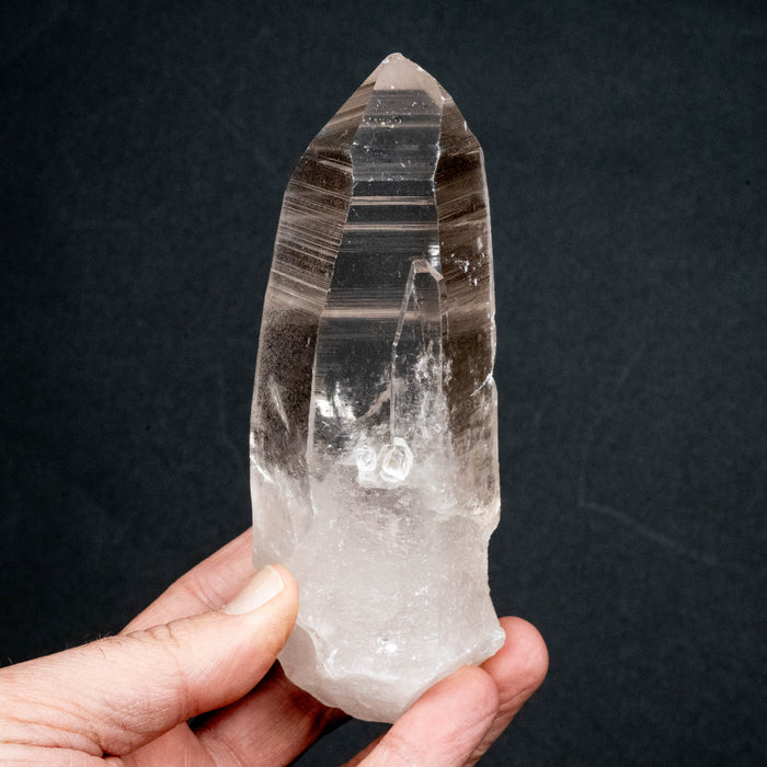 Lemurian Seed Quartz Crystal 424 g 147x49mm
