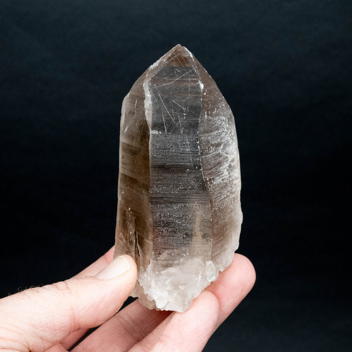 Lemurian Seed Quartz Crystal DT 309 g 106x50mm