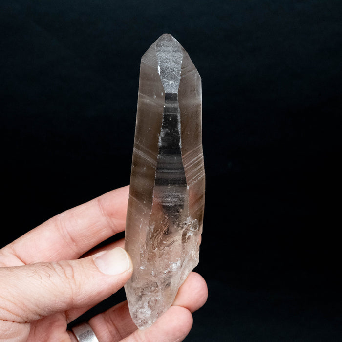 Lemurian Seed Quartz Crystal 145 g 130x31mm