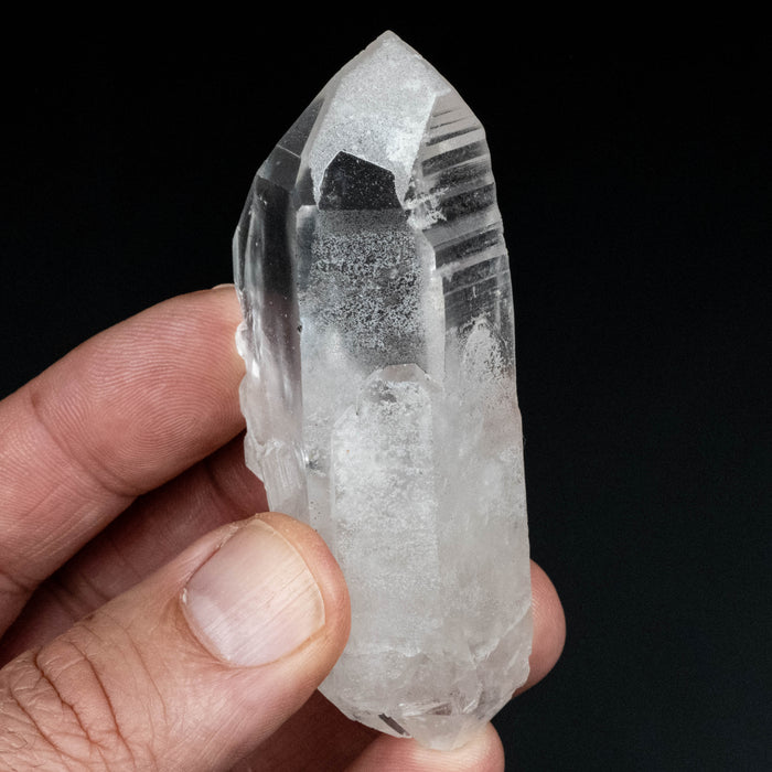 Lemurian Seed Quartz Crystal DT 101 g 80x36mm