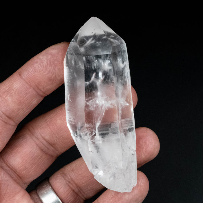 Lemurian Seed Quartz Crystal DT 87 g 80x33mm