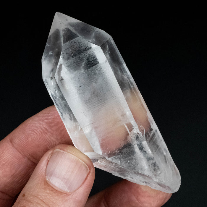 Lemurian Seed Quartz Crystal DT 87 g 80x33mm