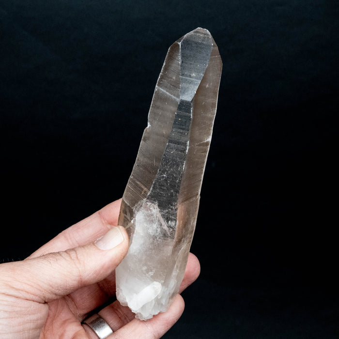 Lemurian Seed Quartz Crystal 292 g 150x41mm