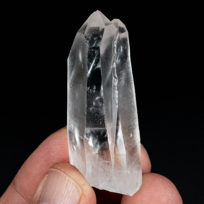 Lemurian Seed Quartz Crystal Twin 29 g 53x20mm