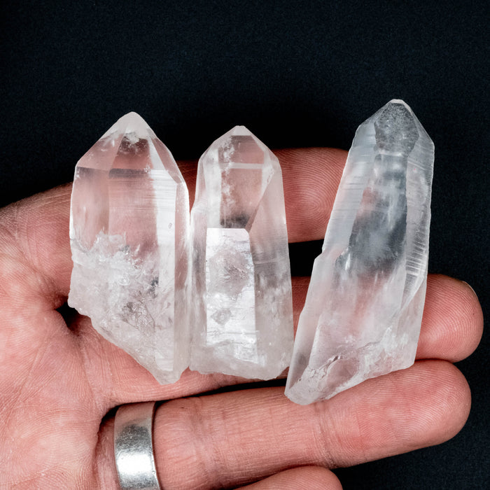 Lemurian Seed Quartz Crystal LOT 85 g 49-61mm