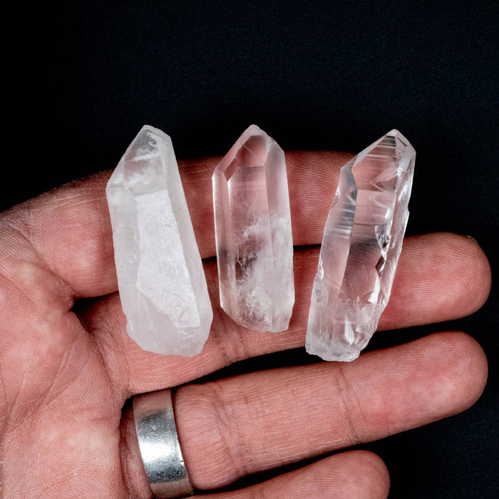 Lemurian Seed Quartz Crystal LOT 42 g 44-45mm