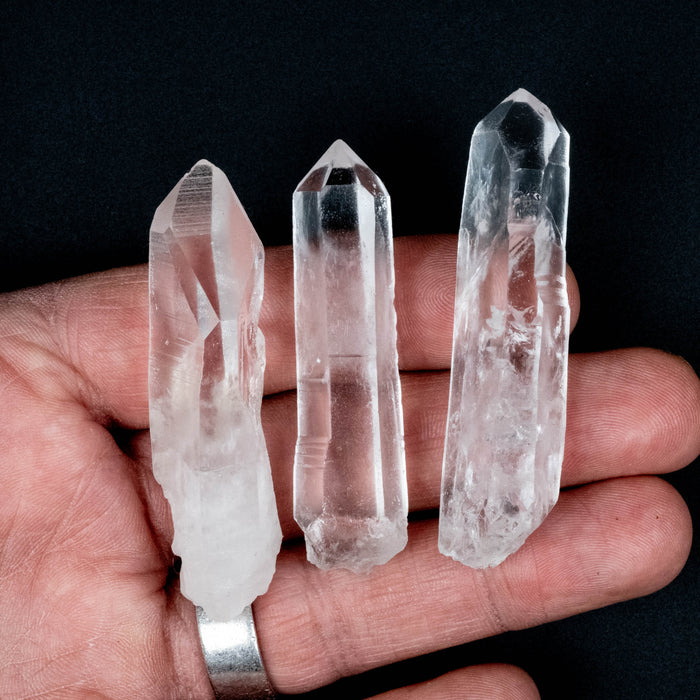 Lemurian Seed Quartz Crystal LOT 64 g 60-65mm