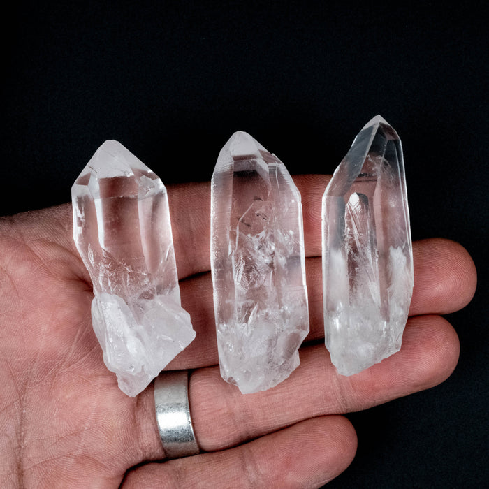 Lemurian Seed Quartz Crystal LOT 92 g 56-59mm