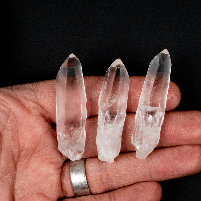 Lemurian Seed Quartz Crystal LOT 37 g 53-55mm