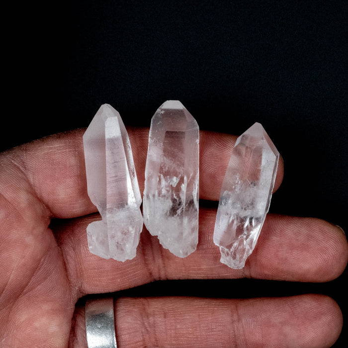 Lemurian Seed Quartz Crystal LOT 30 g 41-43mm