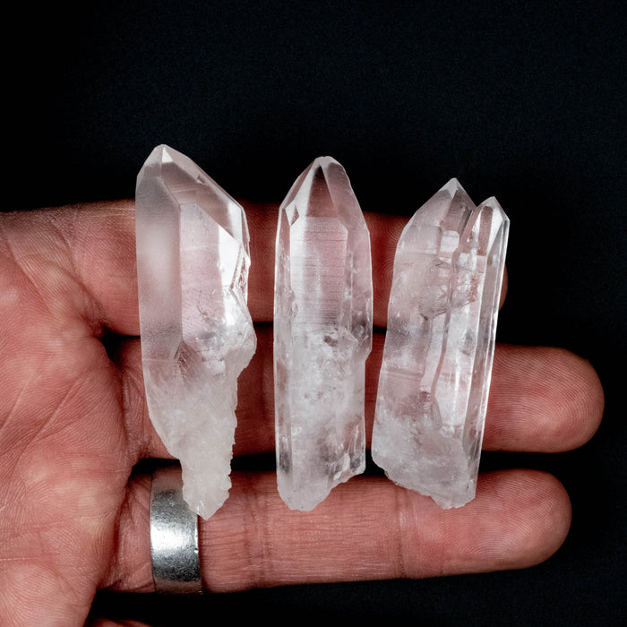 Lemurian Seed Quartz Crystal LOT 62 g 53-61mm