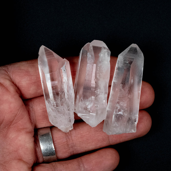 Lemurian Seed Quartz Crystal LOT 70 g 50-54mm