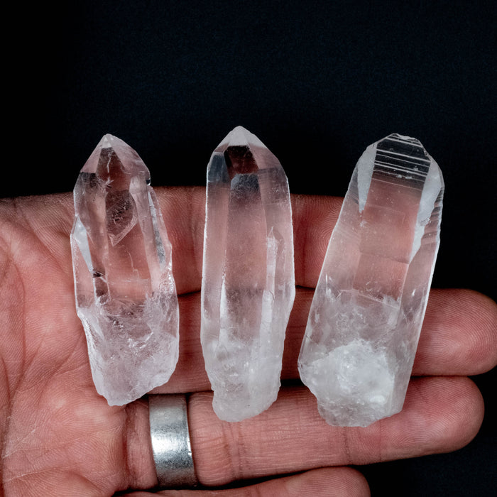 Lemurian Seed Quartz Crystal LOT 82 g 55-60mm