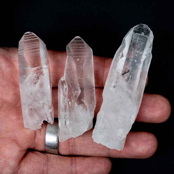 Lemurian Seed Quartz Crystal LOT 110 g 61-74mm