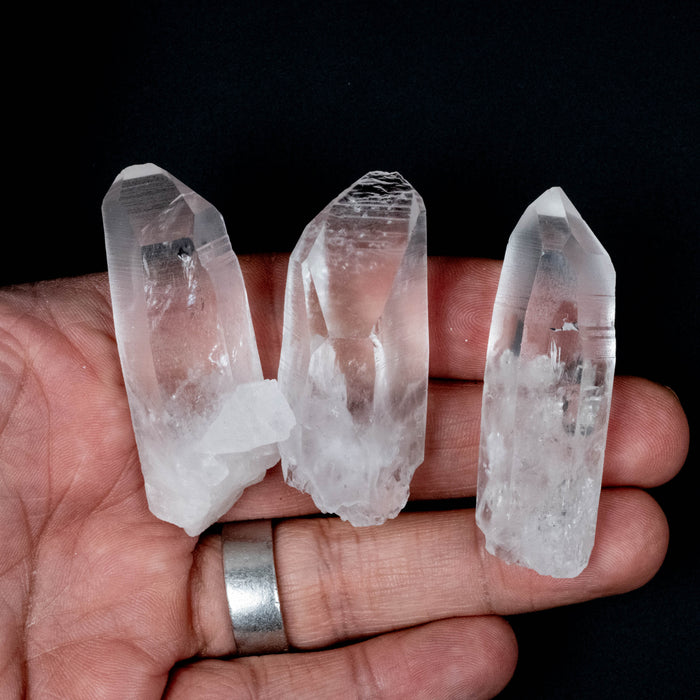 Lemurian Seed Quartz Crystal LOT 82 g 54-58mm