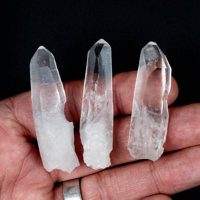Lemurian Seed Quartz Crystal LOT 44 g 50-56mm