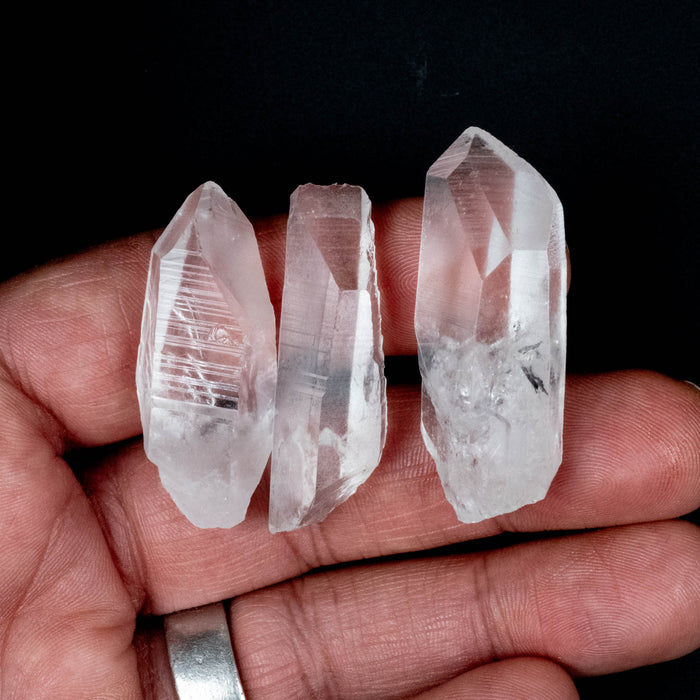 Lemurian Seed Quartz Crystal LOT 37 g 41-45mm