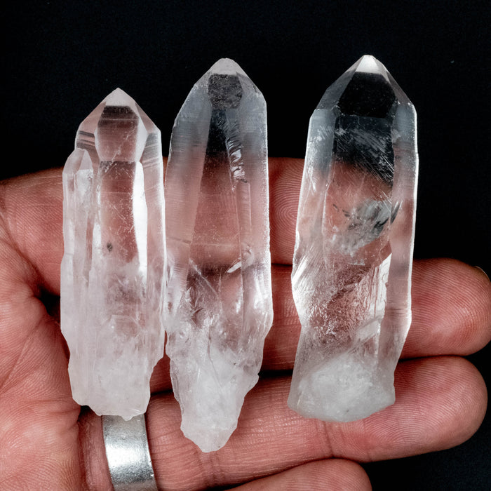 Lemurian Seed Quartz Crystal LOT 86 g 58-69mm
